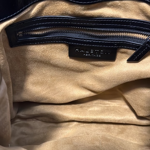 Halston Heritage | Bags | Halston Heritage Black Leather Bag Backpack ...